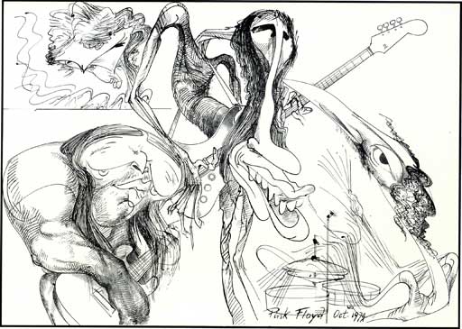 Pink Floyd Art Drawings