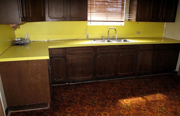 Kurt Cobain's Childhood home Kitchen