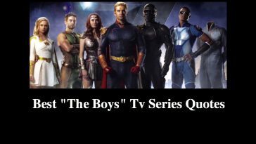 Best "The Boys" Tv Series Quotes
