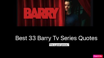 Best 33 Barry Tv Series Quotes