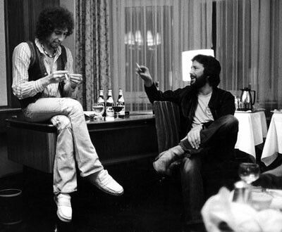 Bob Dylan 1970s Photos (280 Photographs) 252 Bob and Eric 1978