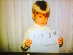 Kurt Cobain Childhood Photo