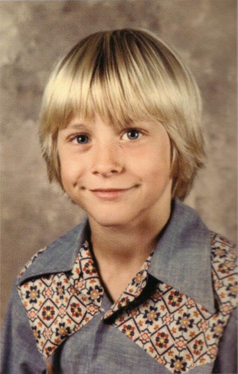 Kurt Cobain Childhood Photo
