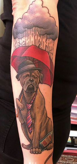 Tom Waits tattoo