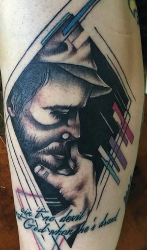 Tom Waits tattoo