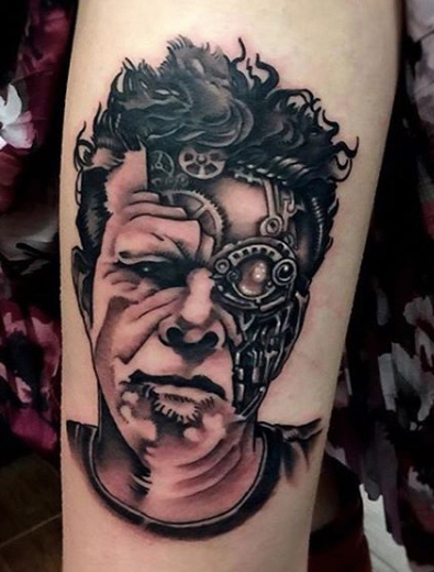 Tom Waits tattoo