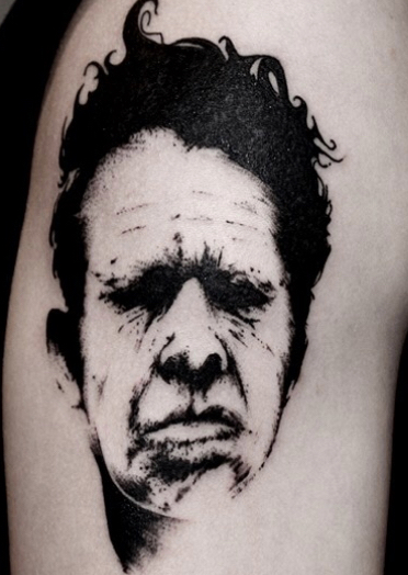 Tom Waits tattoo