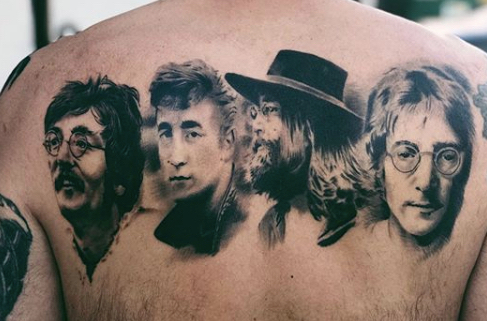 Ant McPartlin only went and got a massive new John Lennon Imagine tribute  tattoo  Virgin Radio UK