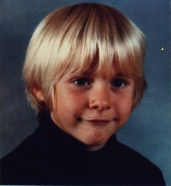 Kurt Cobain Childhood Photo