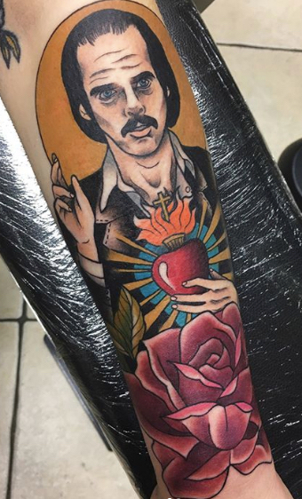 Nick Cave Tattoo