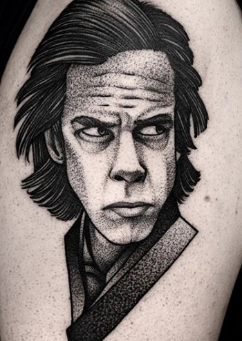 Nick Cave Tattoo