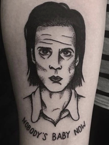 Nick Cave Tattoo
