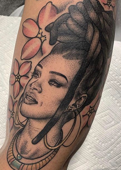 Rihanna tattoo