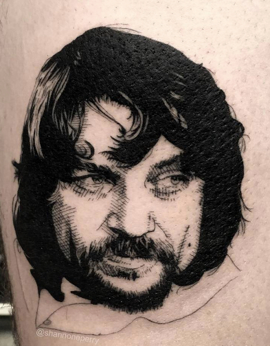 Waylon Jennings Tattoo
