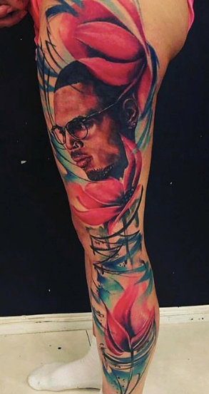 Chris Brown Tattoo