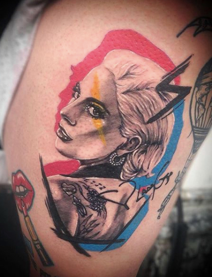 Lady Gaga tattoo