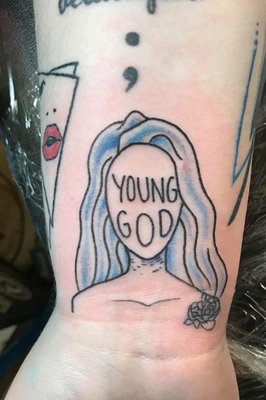 Halsey tattoo