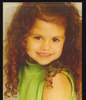 Selena Gomez childhood