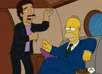Lionel Richie The Simpsons