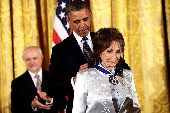 NOVEMBER 20, 2013 - Loretta Lynn was honored at the White House