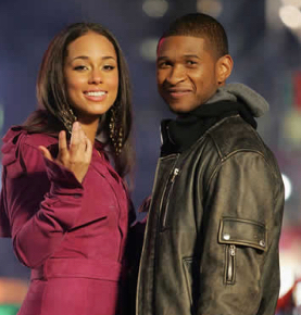 alicia keys Usher