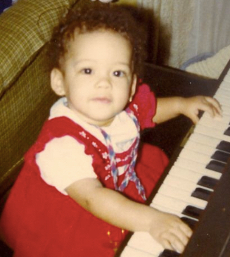 Alicia Keys Childhood Photos