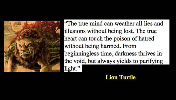 avatar: The Last Airbender Lion Turtle quotes