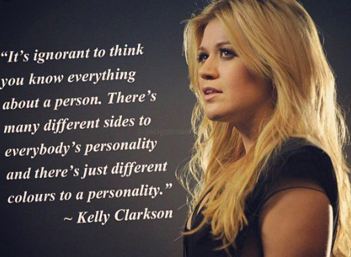 Kelly Clarkson Quote