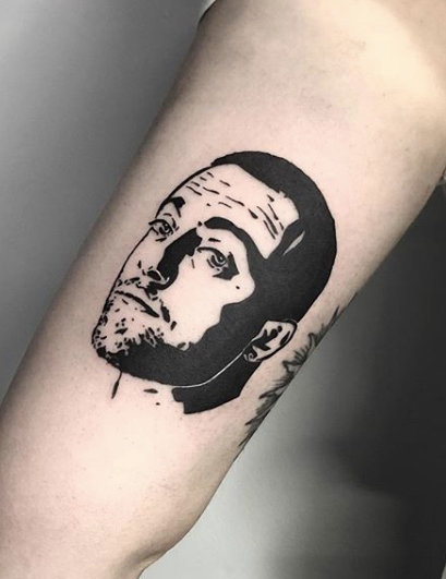 First tattoo inspired by Mac Miller mixtape Faces Done by Rob Obrochta  landmark tattoo Denver CO  rtattoos