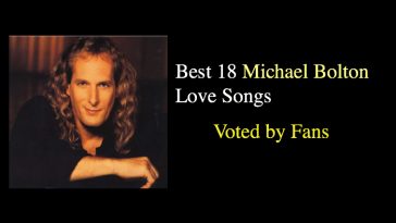 Best 18 Michael Bolton Love Songs