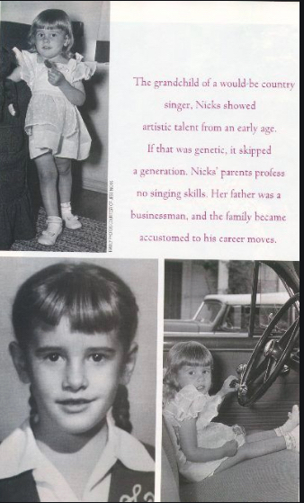 Stevie Nicks Childhood