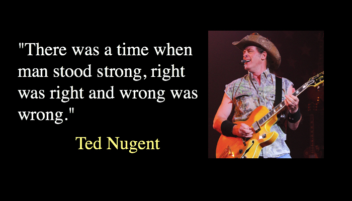 Ted Nugent quotes