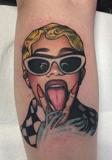 Cardi B Tattoo