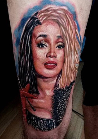 Cardi B Tattoo