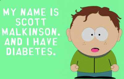 South Park Cartman diabetes quotes