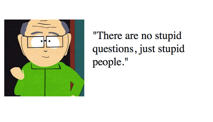 South Park Mr. Garrison quotes