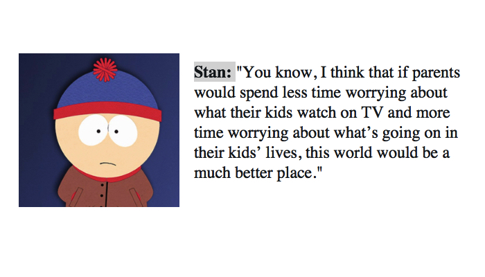 South Park Stan quotes