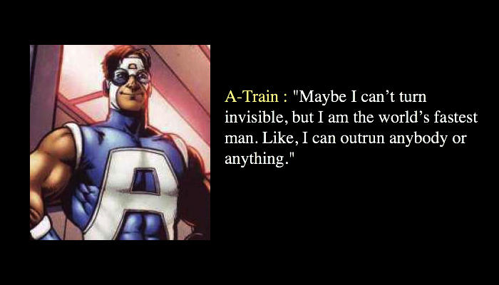The Boys A-Train quotes