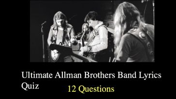 Ultimate Allman Brothers Band Lyrics Quiz
