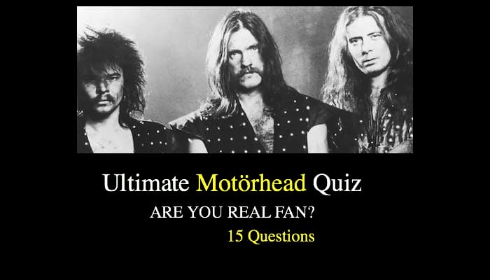 Ultimate Motörhead Quiz