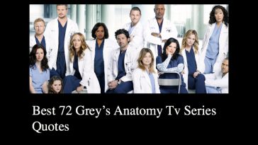 Best 72 Grey’s Anatomy Tv Series Quotes