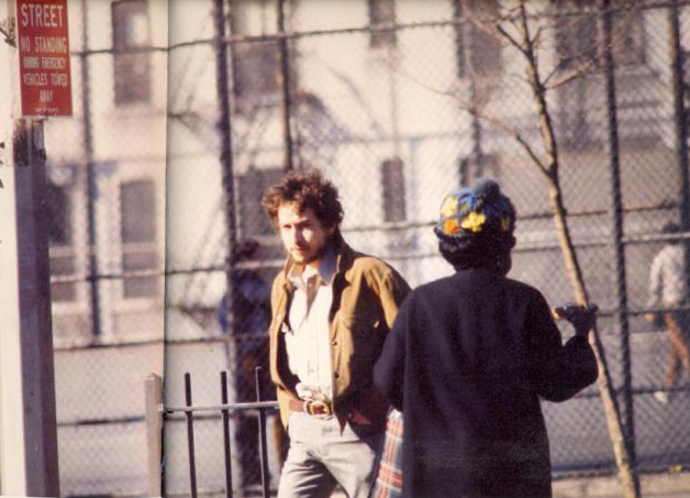 Bob Dylan on Dylan's MacDougal Street