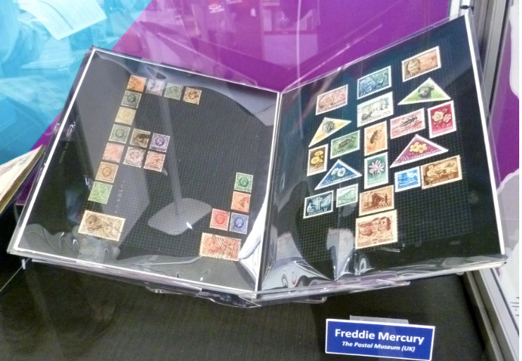 He was a fan of collections, he had a postage stamp collection