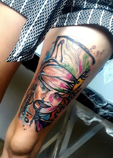 Johnny Depp tattoo