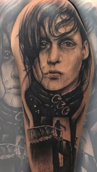 Johnny Depp tattoo