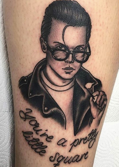 Johnny Depp tattoo