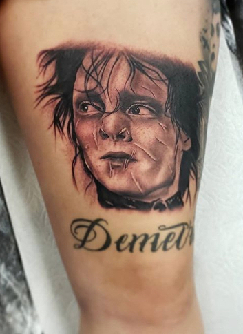 Johnny Depp tattoo
