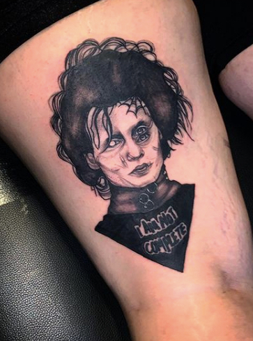 Johnny Depp tattoo