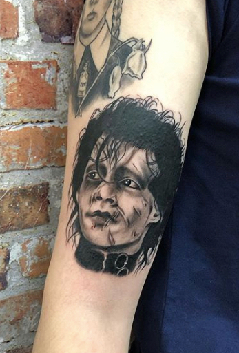 Johnny Depp tattoo