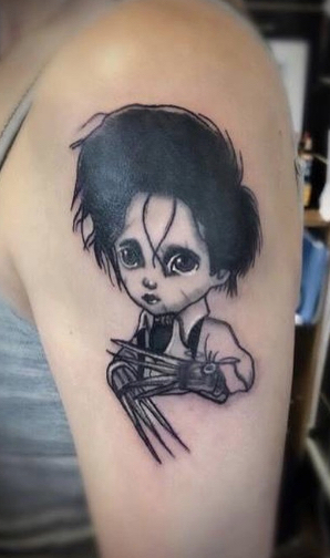 Johnny Depp tattoo